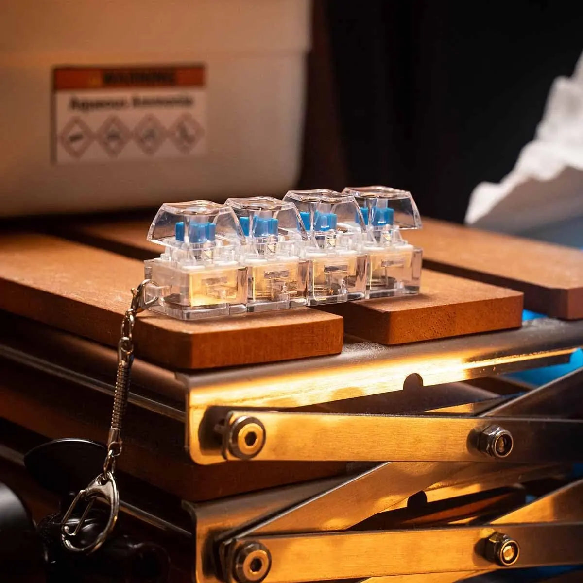 LED keyboard minder sales maar nog steeds goed